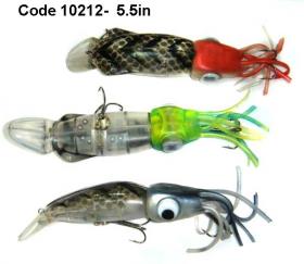 Osprey-Jerk baits or bait hard body with soft head  cuttlefish