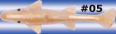 Gel soft swimbait-sand shark-color-5