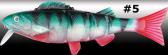 Serrated body Perch swim bait -color5