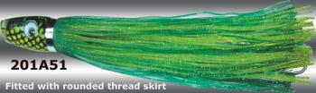 osprey cone hed trolling lure with round skirt osprey cone hed trolling lure with round skirt