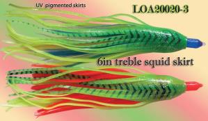 treble layer squid skirt treble layer squid skirt