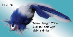 Osprey-Jerk baits or bait-rabbit skin musky