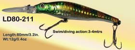 Osprey Crankbaits-  80mm crankbait diving up to 4mtrs deep 