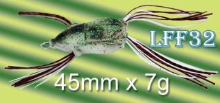 soft bait for predatory fish- frogs with spinner bait skirt Lff32 soft bait for predatory fish- frogs with spinner bait skirt Lff32