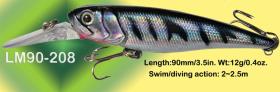 Osprey hard plastic crankbaits- 90mm crankbaits swim action from top to mid level 