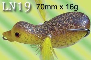 Soft bait for predatory fish- soft body chick LN19 Soft bait for predatory fish- soft body chick LN19