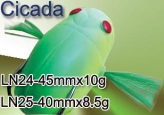 soft body cicada for predatory fish LN24-25 soft body cicada for predatory fish LN24-25