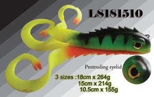 Osprey- Gel soft gel Jerk bait-3 tails Musky Osprey- Gel soft gel Jerk bait-3 tails Musky