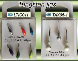 Non lead fishing tackle-tungsten jig heads and ice jigs- LTIC011