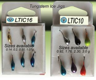 tungsten ice jigs- LTIC16