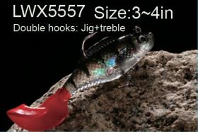 Osprey Soft body swimbaits. Swimbaits with a curly tail. LWx5557