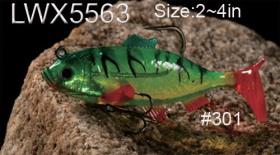 osprey soft body swim baits. Swimbaits from soft plastic