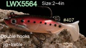 Osprey Soft body swimbaits. Swimbaits from 2-4in