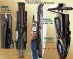 Rod bag. Rod carrier bag for 4 to 6 rods. Rods tough and rigig enough to protect rods Rod bag. Rod carrier bag for 4 to 6 rods. Rods tough and rigig enough to protect rods