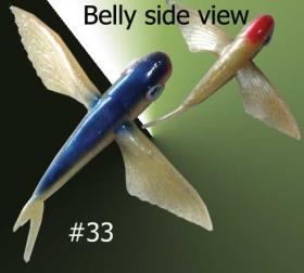 soft bait- flying fish color #33