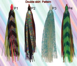 double layer squid skirts-1