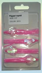 Osprey squid skirt with a plastic  gill on each of the head. Flipper squid skirt with halo gills for rigging