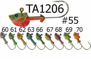 Fish shape jig heads