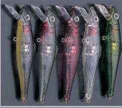 electronic lures-  electronic crankbaits with flicking lights