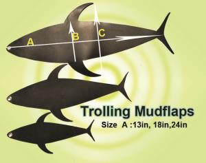 Osprey trolling mudflap  for tuna and marline